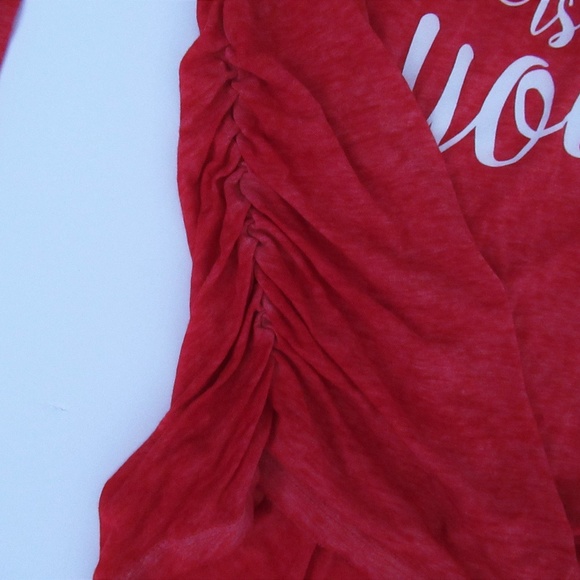 Motherhood Long Sleeve Maternity All I Want for Christmas T-shirt Tee NWT - Picture 3 of 4